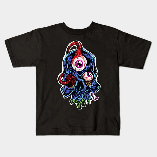 Eye Gore Kids T-Shirt by Liquidsart